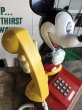 画像9: 70s Vintage Telephone Mickey Mouse (B972) (9)