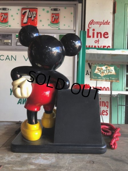 画像4: 90s Vintage Telephone Mickey Mouse (B973) (4)
