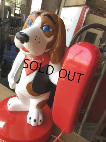 画像11: 90s Vintage Advertising NASHVILLE Channel 5 News Hound 5 Telephone (B974) (11)