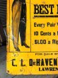 画像9: Antique Dutchess Trousers Advertising Embossed Tin Sign (B975) (9)