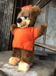 画像2: Vintage Travelodge Advertising Sleepy Bear Plush Doll (B985) (2)