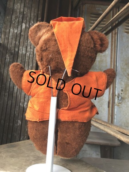 画像3: Vintage Travelodge Advertising Sleepy Bear Plush Doll (B983) (3)