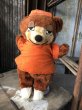 画像1: Vintage Travelodge Advertising Sleepy Bear Plush Doll (B982) (1)