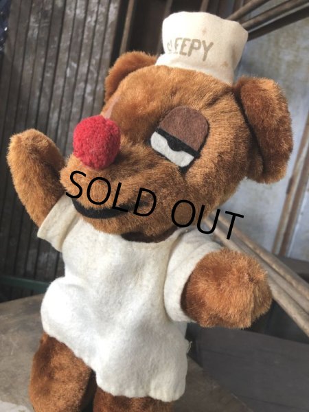 画像3: Vintage Travelodge Advertising Sleepy Bear Plush Doll (B978) (3)