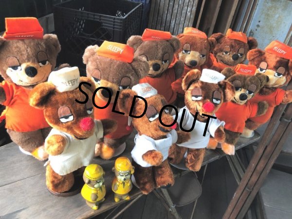画像7: Vintage Travelodge Advertising Sleepy Bear Plush Doll (B982) (7)