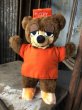 画像1: Vintage Travelodge Advertising Sleepy Bear Plush Doll (B985) (1)