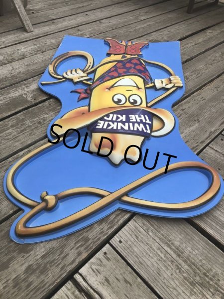 画像24: 90s Vintage Hostess Advertisng Twinkie the Kid Plastic Cardboard Store Display Sign 120cm (B989) (24)