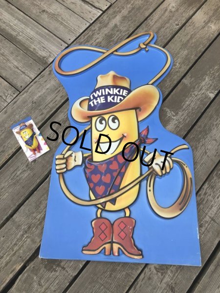 画像25: 90s Vintage Hostess Advertisng Twinkie the Kid Plastic Cardboard Store Display Sign 120cm (B989) (25)