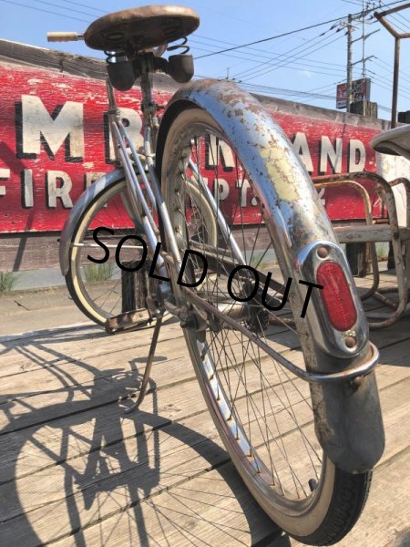 画像40:  【店舗引き取り限定】60s Vintage Bicycle SEARS Flightliner 26" (B992) (40)