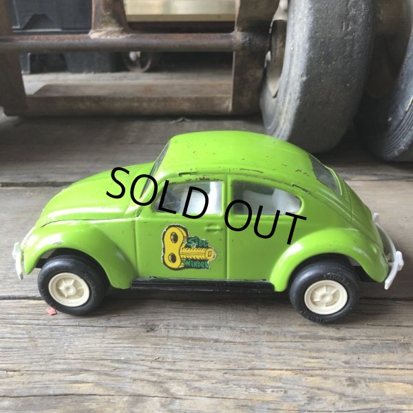 画像5: 60s Vintage Tonka Volkswagen VW Beetle Bug Green (M001) (5)