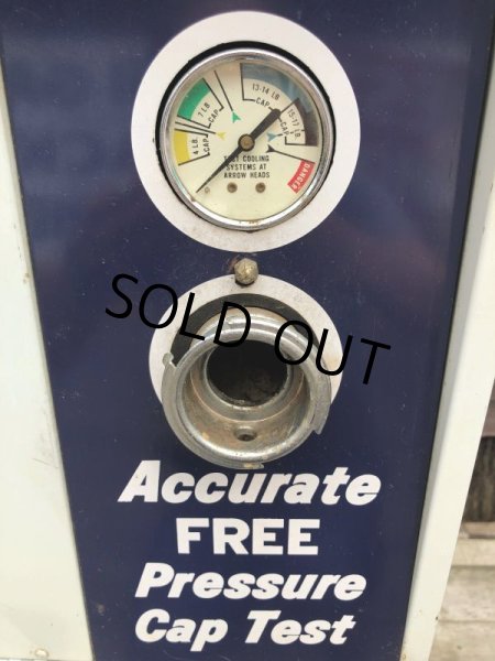 画像6: Vintage Stant Gas Oil Radiator Caps Gas Station Metal Display Cabinet (M018) (6)