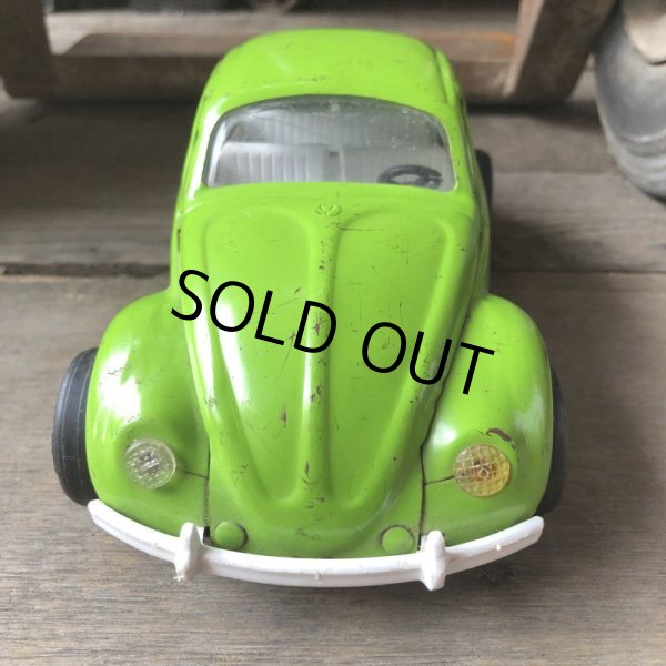 画像3: 60s Vintage Tonka Volkswagen VW Beetle Bug Green (M001) (3)