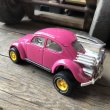 画像3: 60s Vintage Tonka Volkswagen VW Beetle Bug Pink (M002) (3)