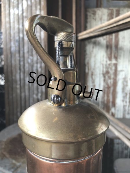 画像11: 20s Antique Nuswift J. Blakeborough & Sons Brass Fire Extinguisher (M019) (11)