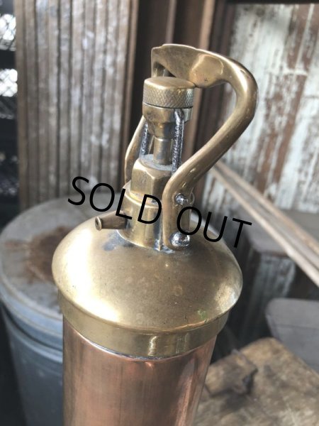 画像6: 20s Antique Nuswift J. Blakeborough & Sons Brass Fire Extinguisher (M019) (6)
