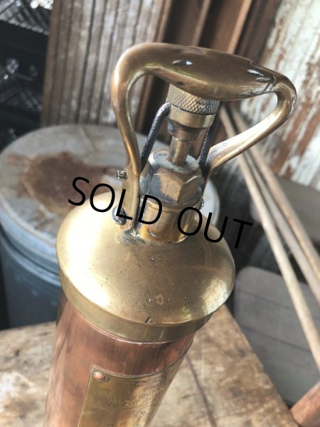 画像12: 20s Antique Nuswift J. Blakeborough & Sons Brass Fire Extinguisher (M019) (12)