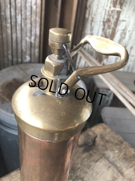 画像7: 20s Antique Nuswift J. Blakeborough & Sons Brass Fire Extinguisher (M019) (7)