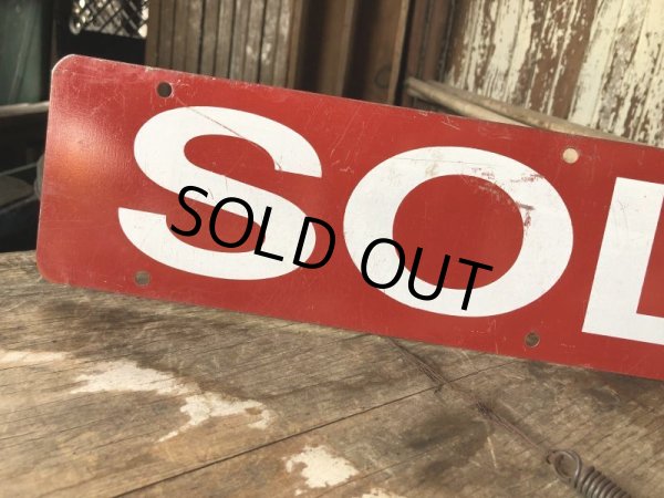 画像3: Vintage Metal Sign SOLD (B998) (3)