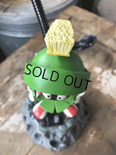 画像10: 90s Vintage Looney Tunes Marvin the Martian Bobblehead Desk Lamp (B995)  (10)