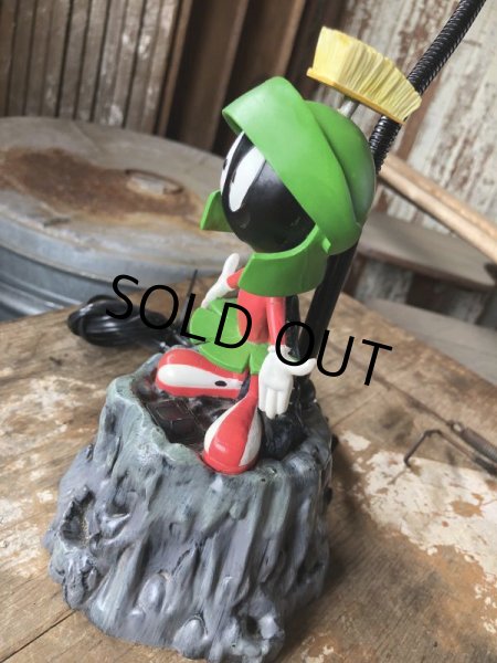画像12: 90s Vintage Looney Tunes Marvin the Martian Bobblehead Desk Lamp (B995)  (12)