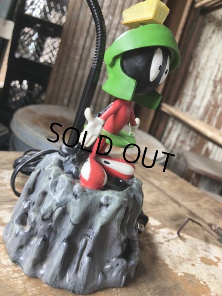 画像11: 90s Vintage Looney Tunes Marvin the Martian Bobblehead Desk Lamp (B995)  (11)