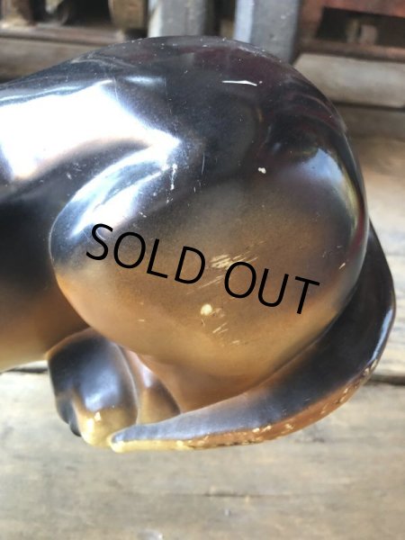 画像14: 60s Vintage FLYING A Gasoline Axelrod Basset Hound Advertising Coin Bank (M024) (14)