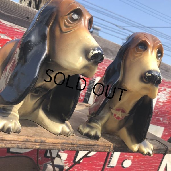 画像18: 60s Vintage FLYING A Gasoline Axelrod Basset Hound Advertising Coin Bank (M024) (18)