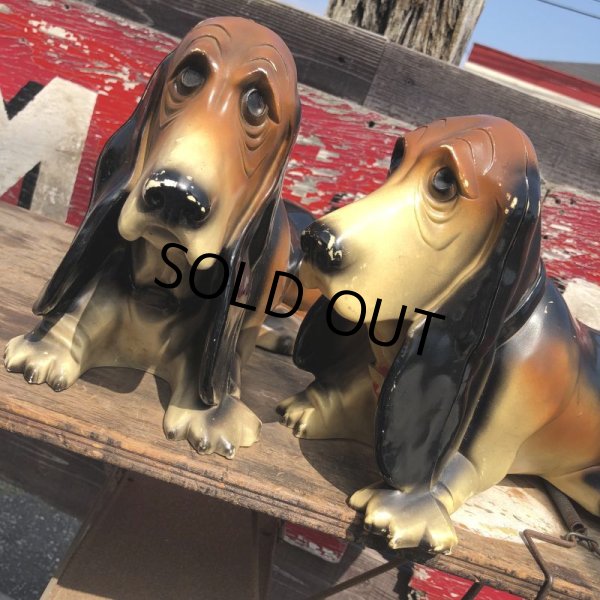 画像11: 60s Vintage FLYING A Gasoline Axelrod Basset Hound Dog Bank (B855) (11)