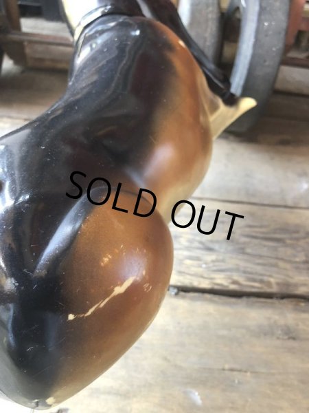 画像11: 60s Vintage FLYING A Gasoline Axelrod Basset Hound Advertising Coin Bank (M024) (11)