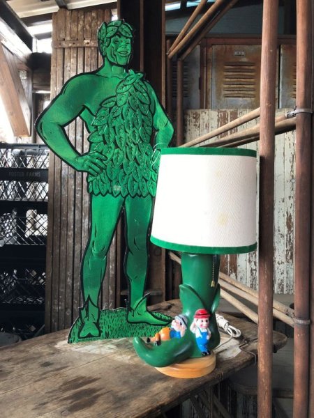 画像1: Vintage Advertising Jolly Green Giant Table Lamp (M025)  (1)