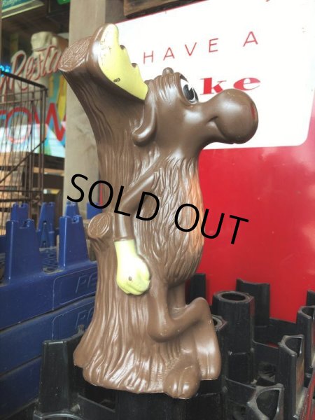 画像2: 70s Vintage  Play Pal Rocky  and Bullwinkle / Bullwinkle Coin Bank (M028)  (2)