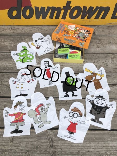 画像4: 80s Vintage Bullwinkle and Rocky Party Game (M027)  (4)