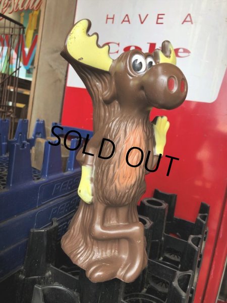 画像12: 70s Vintage  Play Pal Rocky  and Bullwinkle / Bullwinkle Coin Bank (M028)  (12)