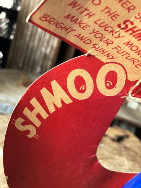 画像2: 1949 Vintage Comic Strip Al Capp's Lil' Abner Shmoo Coin Bank w/Card (M029)  (2)