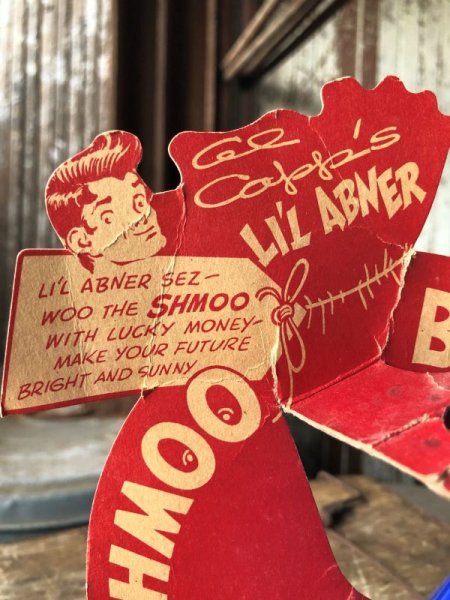 画像3: 1949 Vintage Comic Strip Al Capp's Lil' Abner Shmoo Coin Bank w/Card (M029)  (3)