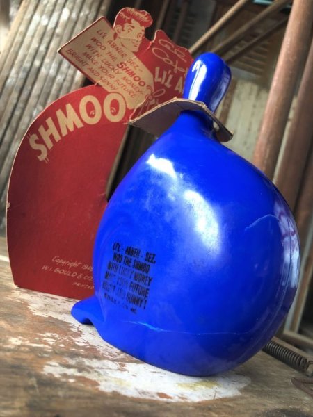 画像12: 1949 Vintage Comic Strip Al Capp's Lil' Abner Shmoo Coin Bank w/Card (M029)  (12)