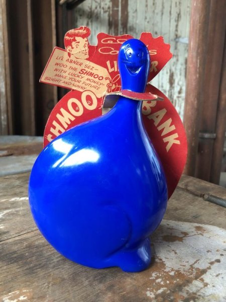 画像6: 1949 Vintage Comic Strip Al Capp's Lil' Abner Shmoo Coin Bank w/Card (M029)  (6)