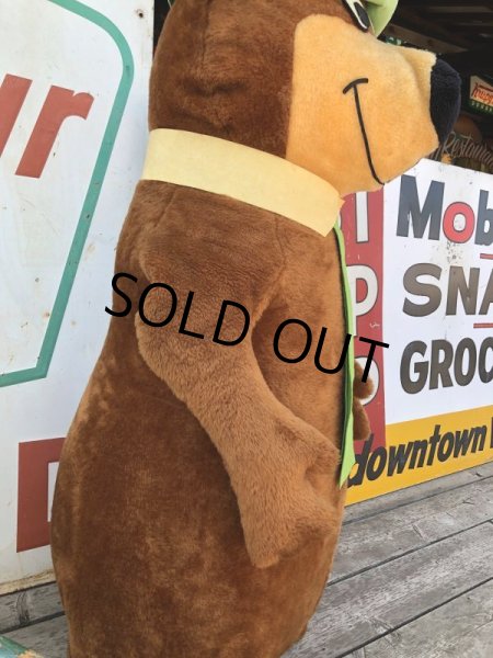 画像12: 80s Mighty Star Hanna Barbera Yogi Bear Giant Size Plush Doll 145cm !! (M030)  (12)
