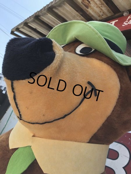 画像8: 80s Mighty Star Hanna Barbera Yogi Bear Giant Size Plush Doll 145cm !! (M030)  (8)