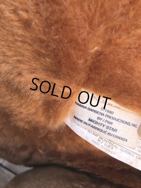 画像15: 80s Mighty Star Hanna Barbera Yogi Bear Giant Size Plush Doll 145cm !! (M030)  (15)
