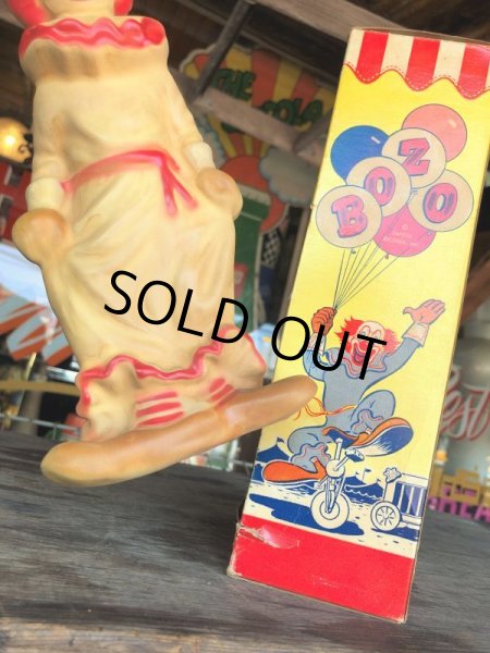 画像7: Vintage BOZO Squeeze Me Rubber Toy THE OAK RUBBER COMPANY w/Box (M031)  (7)