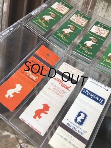 画像7: Vintage Matchbook Set Sleepy Bear Trave Lodge (M034) (7)