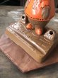 画像16: 60s Travelodge Sleepy Bear Counter Display Pen Holder Hard to Find ! (M034) (16)