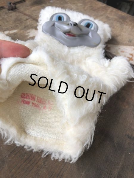 画像9: 50s Vintage Teddy Snow Crop Orange Juice Puppet (M036) (9)