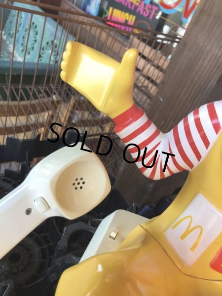 画像5: 80s Vintage Telephone Ronald McDonald Canada Ver (M040)  (5)