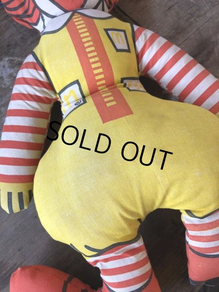 画像5: 70s Vintage McDonald's Pillow Doll Ronald McDonald (M038) (5)