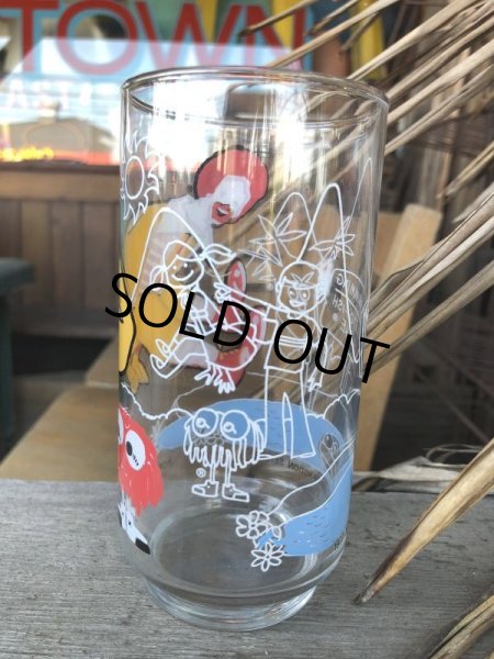 画像3: 70s Vintage Glass McDonaland Action Series Ronald McDonald (M037) (3)