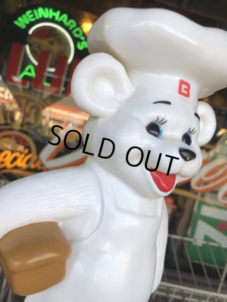 画像2: Vintage Advertising Bimbo Bread Osito Bimbo Plastic Coin Bank (M041)  (2)