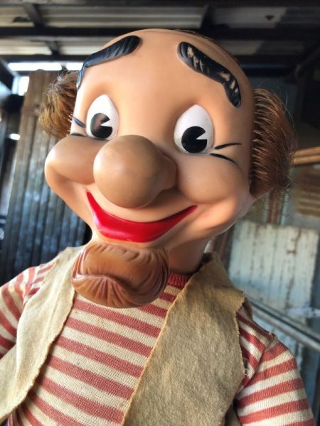 画像5: 50s Vintage Baby Barry Toy Dogpatch Al Capp's Mammy & Pappy Yokum Big Size Doll Set 51cm (M044)  (5)