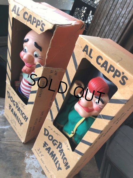 画像11: 50s Vintage Baby Barry Toy Dogpatch Al Capp's Mammy & Pappy Yokum Doll Set W/BOX (M046)  (11)